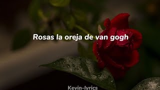 La oreja de van goghrosas lyricsespañol [upl. by Anim]