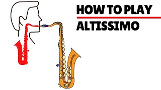 How To Play Altissimo High Notes On Sax  THE ULTIMATE LESSON [upl. by Ahsetra]