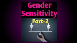 Gender Sensitivity part2 Class 3 ICSE Syllabus [upl. by Amir]