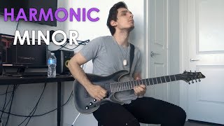 2 Minutes of The Harmonic Minor Scale [upl. by Noskcire485]