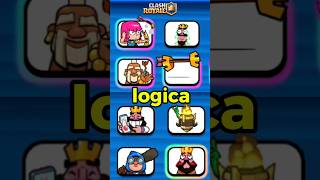 EMOTES DE CLASH ROYALE CON LÓGICA clashroyale humor entertainment shortsviral [upl. by Idnir]