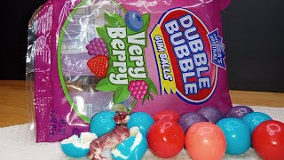 Unboxin Doxin  Dubble Bubble Gum Balls Very Berry [upl. by Allx]