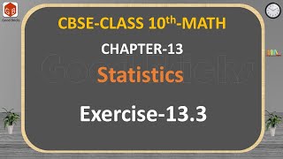 Problem1 Solution  Exercise 133  Statistics  CBSE Class 10 mathematics [upl. by Iidnarb541]