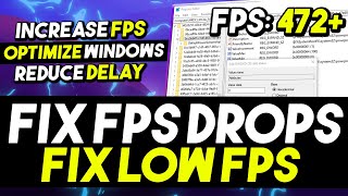 Fix Low FPS on Windows 1011 for Gaming  2024 Ultimate Guide [upl. by Oirrad761]