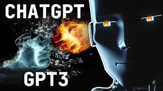 CHATGPT vs GPT3  Quel est la différence [upl. by Oahc]