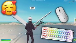 Chill ASMR🤩 1v1 BUILD FIGHT 🏆Satisfying Fortnite Keyboard Sounds [upl. by Mcclenaghan286]