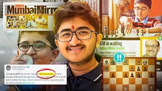 The amazing journey of how Aditya Mittal became the 77th Grandmaster of India [upl. by Atiuqes]