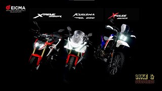 Top 3 Bikes of Hero on EICMA 2024BikePriceNepal [upl. by Becky]