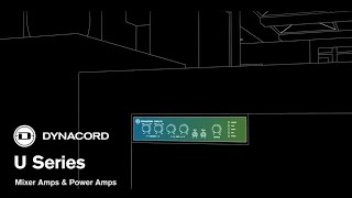 Dynacord U Series Amplifiers and Mixer amplifiers [upl. by Oliver]