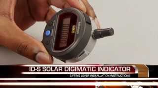 Mitutoyo IDS Solar Digimatic Indicator  Installing the Lifting Lever [upl. by Nonnerb]