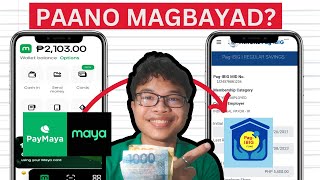 How to pay PAGIBIG CONTRIBUTION ONLINE using PAYMAYAMAYA selfemployed amp voluntary members 2023 [upl. by Padgett966]