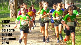 XXXIV Cursa del Torró infantil Agramunt 2024 🧷 [upl. by Enyamrahs525]