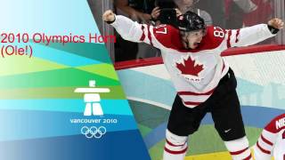 2010 Olympics Ice Hockey Goal Horn Olé [upl. by Aihsenak]