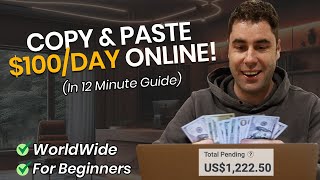 Best Way To Make Money Online For FREE With No Experience In 2024 100Day [upl. by Antipus961]