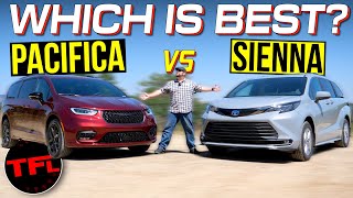 So You Need a Minivan Is the Chrysler Pacifica or the Toyota Sienna a Better Buy [upl. by Anderer]