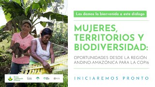 Mujeres territorios y biodiversidad [upl. by Lindy374]