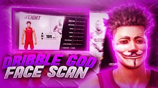 BEST FACE CREATION TUTORIAL  BEST DRIBBLE GOD SCAN  NBA 2K19 [upl. by Yssep]