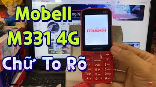 Mobell M331 4G Chữ To Màn Hình Lớn Thiết Kế Đơn Giản1692024 Điện Thoại 2G Sẽ Bị Cắt Sóng [upl. by Theona]