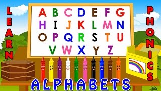 learning alphabets for kids  Phonetics for kids [upl. by Otreblide281]