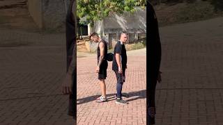 Dei caneta no Adonias Freestyle 😱 viralvideo futebol skills [upl. by Arikehs593]