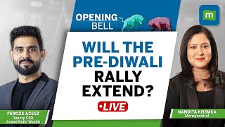 Live Relief Rally To Light Up Dalal Street Ahead Of Diwali Airtel Maruti In Focus Opening Bell [upl. by Nnayar]