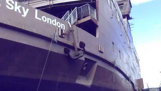 Launch of wightlink Wight Sky London [upl. by Kcor319]