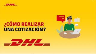 ¿Cómo realizar una cotización en MyDHL [upl. by Eeroc89]