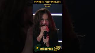 Metallica with Ozzy Osbourne  Paranoid  Live 2017 [upl. by Merete53]