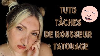 TUTO  5 techniques pour faire les TÂCHES DE ROUSSEURS  tatouage semi permanent [upl. by Schreiber171]