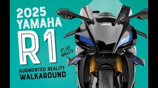 2025 Yamaha R1M walkaround [upl. by Colner241]