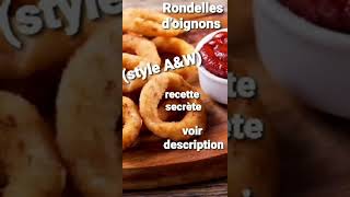 Rondelles d’oignons style AampW recette secrètesecretchefraoufbiologiste [upl. by Averyl355]