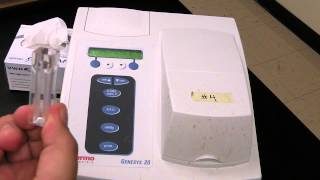 TRU Chemistry Labs How To Calibrate and use the Spectrophotometer [upl. by Aihcats]