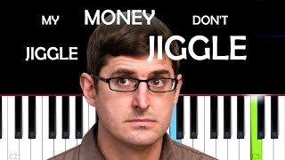 Duke amp Jones  My Money Dont Jiggle Jiggle It Folds Piano Tutorial [upl. by Accebber98]