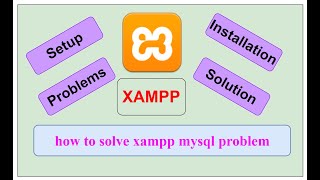 How to solve XAMPP MySQL problem [upl. by Edison276]