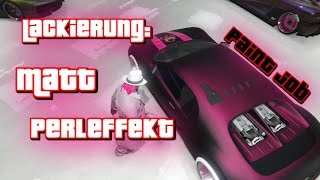 GTA 5 Pearlescent to MatteMetal Glitch Paintjob MattMetal Perleffekt by HERZ Movie [upl. by Gilmer]