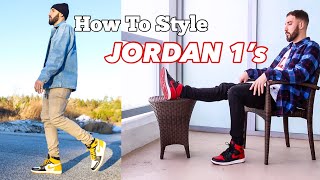 HOW TO STYLE JORDAN 1S IN 2020  AIR JORDAN 1 LOOKBOOK [upl. by Shanda]