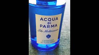 帕尔马之水 蓝色地中海 托斯卡纳的柏树 Acqua di Parma Blu Mediterraneo Cipresso di Toscana [upl. by Ynafit]