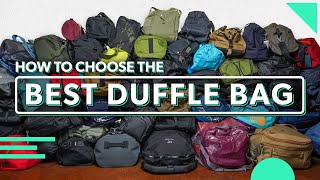 The Ultimate Duffle Bag Guide  How To Choose The Best Duffel Bag For Travel [upl. by Arinay]