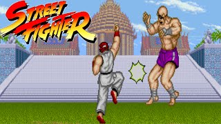 Street Fighter 1987  Arcade Longplay with Ryu [upl. by Wooldridge574]