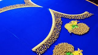 Bead Embroidery [upl. by Ahsemit]