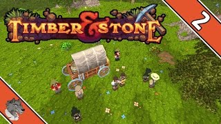 Timber amp Stone Beta 17  002 Die ersten Schritte  Preview Lets Play [upl. by Froehlich848]