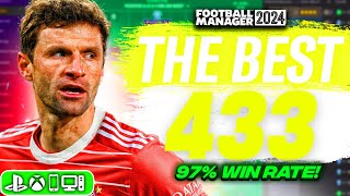 The BEST quotRaumdeuterquot FM24 Tactic 97 Win Rate  Best FM24 Tactics [upl. by Jaquiss]