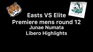 Round 12 Premiere Volleyball League  Premiere Mens  Easts vs Elites [upl. by Lynelle]