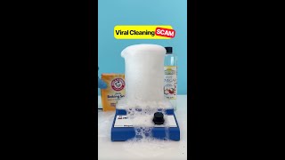 Vinegar  Baking Soda  Viral Cleaning Scam Lets Find Out [upl. by Aerona]