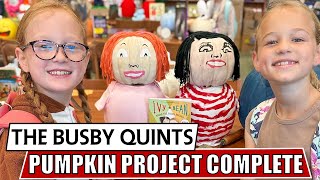 The Busby Quints WeekLong Amazing Pumpkin Creations Ready to Compete  OutDaughtered [upl. by Furr642]