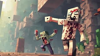 Spooky Halloween ZOMBIES Take Over Minecraft Hypixel [upl. by Gemmell]