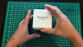 Skagen Denmark Kuppel unboxing [upl. by Sheedy176]