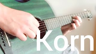 Korn  Thoughtless Acoustic cover [upl. by Cassius]