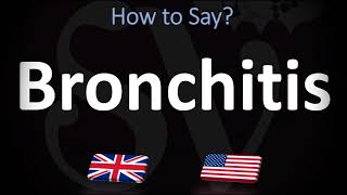 How to Pronounce Bronchitis CORRECTLY [upl. by Valentin]