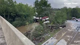 From Lake Lure to Asheville flooding footage shows damage across NC communities [upl. by Latsirk]